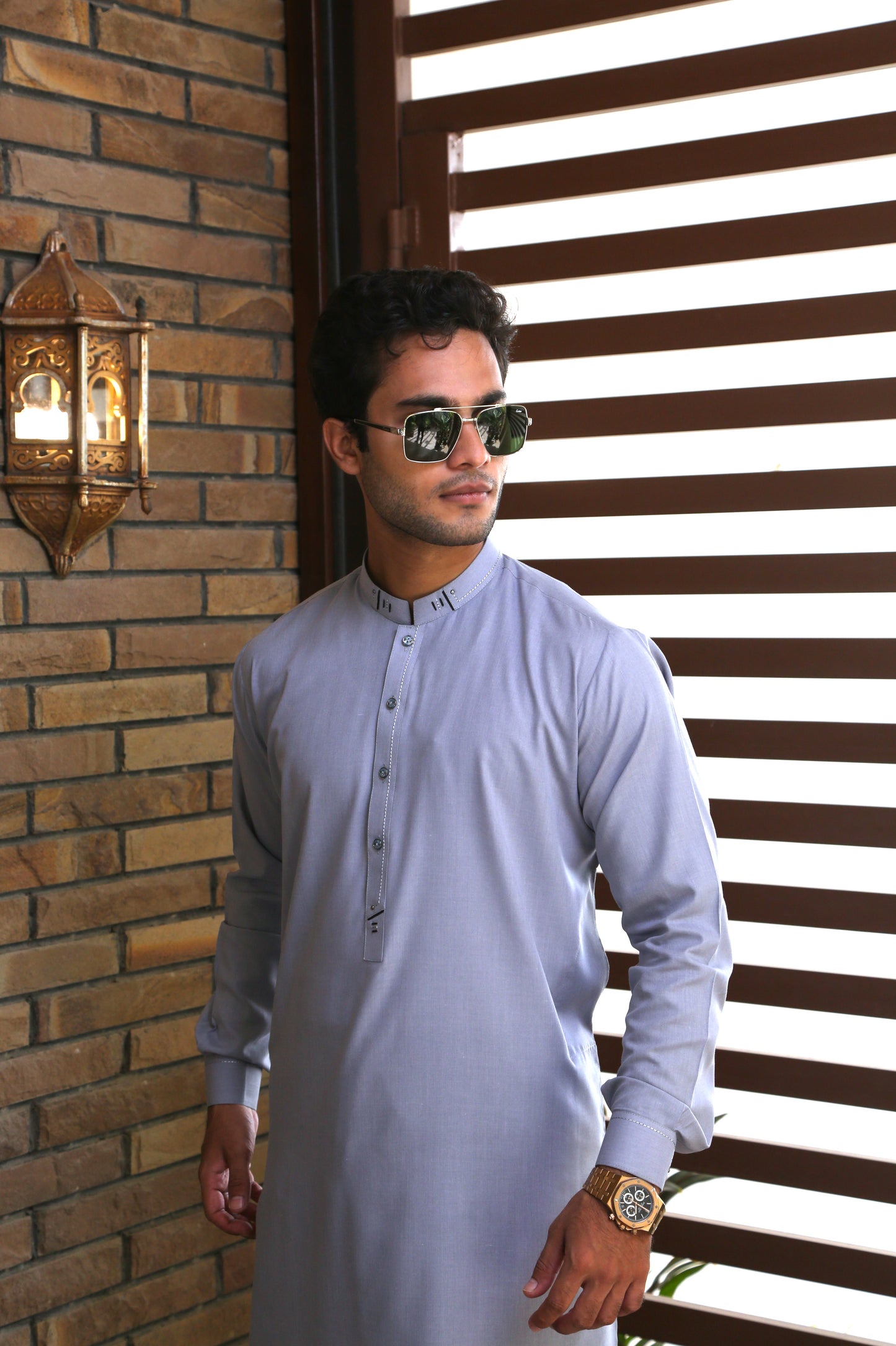 Lavender Grey Shalwar Kameez-BT(SK)001: