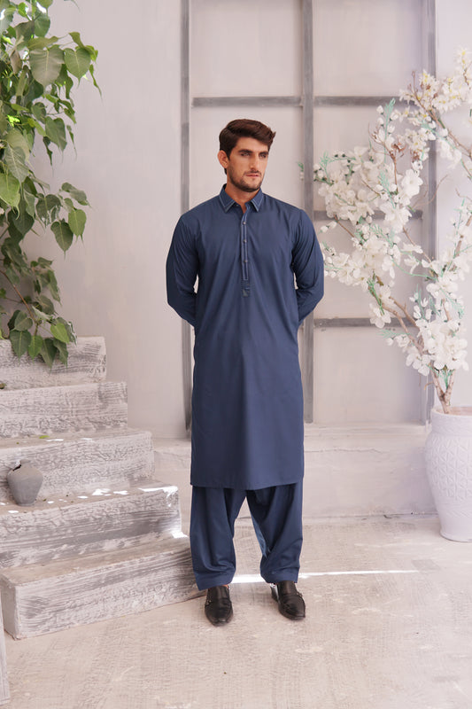 Aqua Blue Shalwar Kameez AB(SK)001