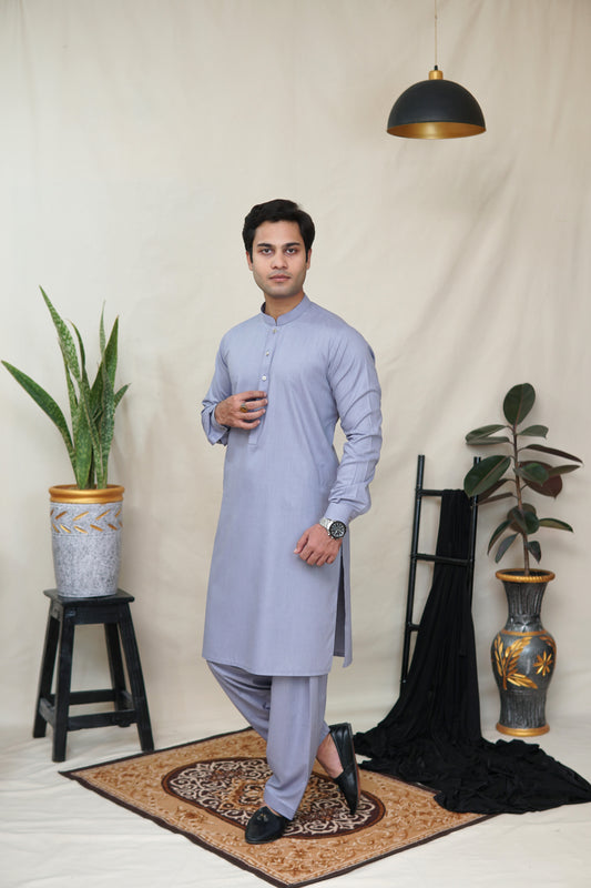 Lavender Shalwar Kameez-L(SK)001