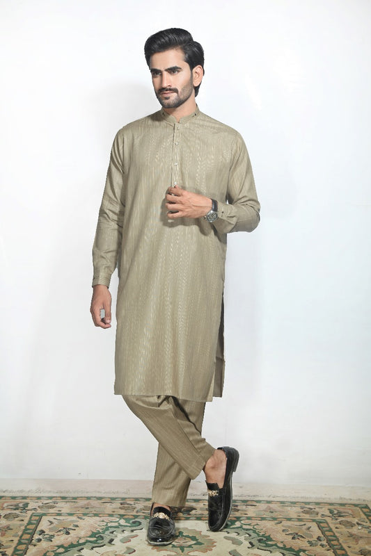 Mustard-Kurta Trouser