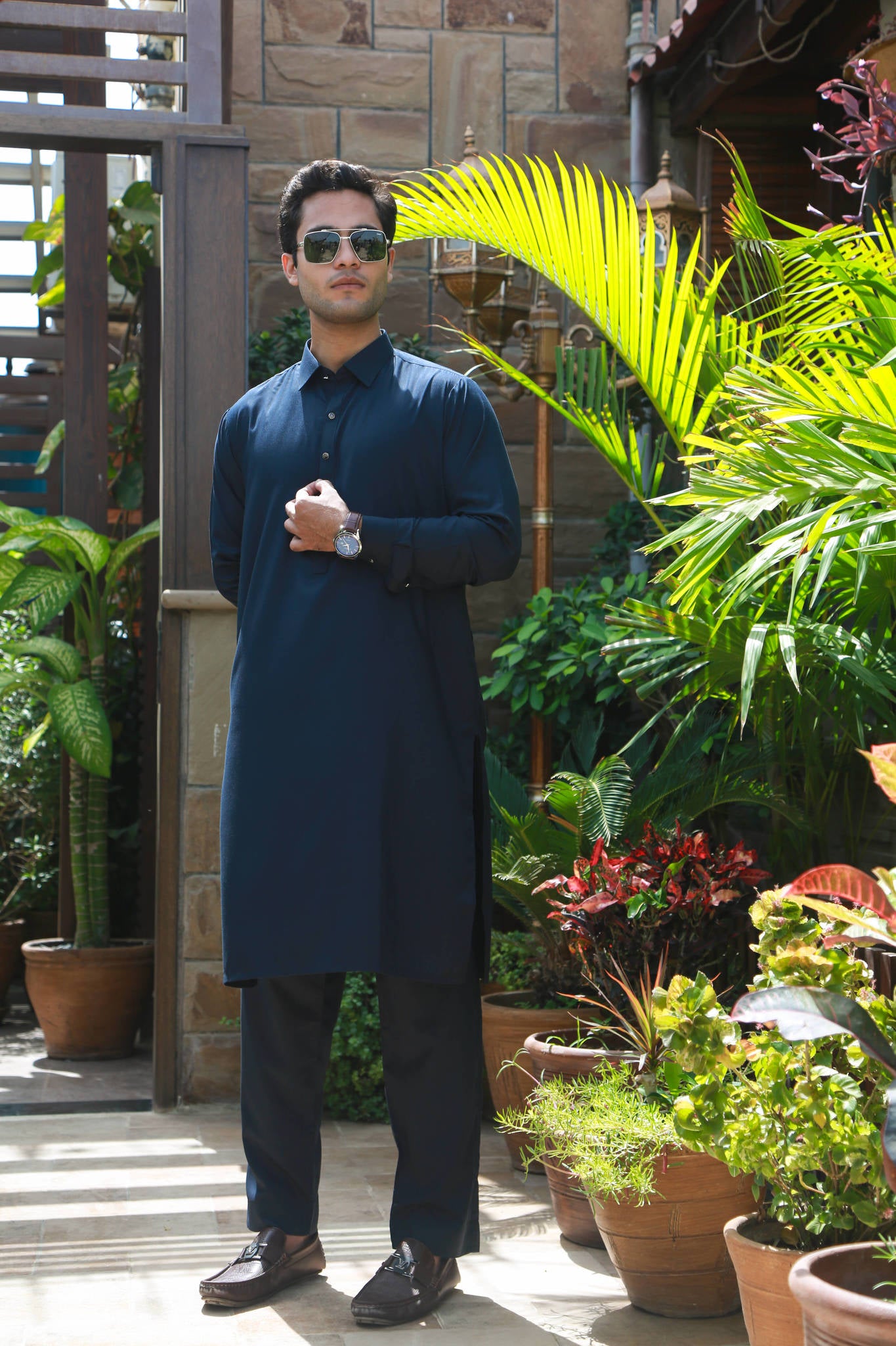 Navy Blue Kurta Trouser-NB(KT)001